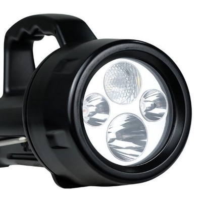 Zewnętrzna wodoodporna latarka przeciwwybuchowa Camping Teleskopowy Zoom LED Mała bateria Akumulator T6