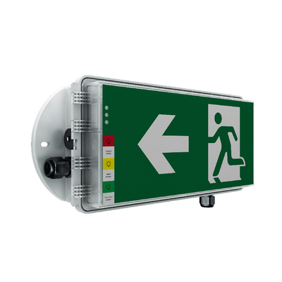 Naścienne oświetlenie awaryjne LED Exit 2200k-7000k 100-277V