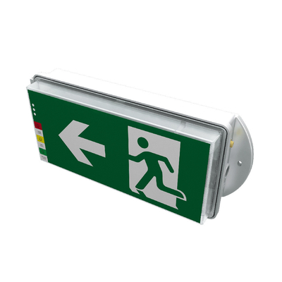 Naścienne oświetlenie awaryjne LED Exit 2200k-7000k 100-277V