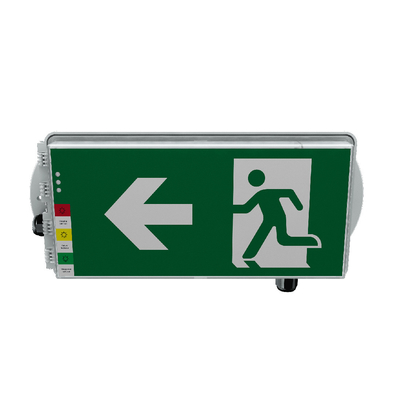 Naścienne oświetlenie awaryjne LED Exit 2200k-7000k 100-277V